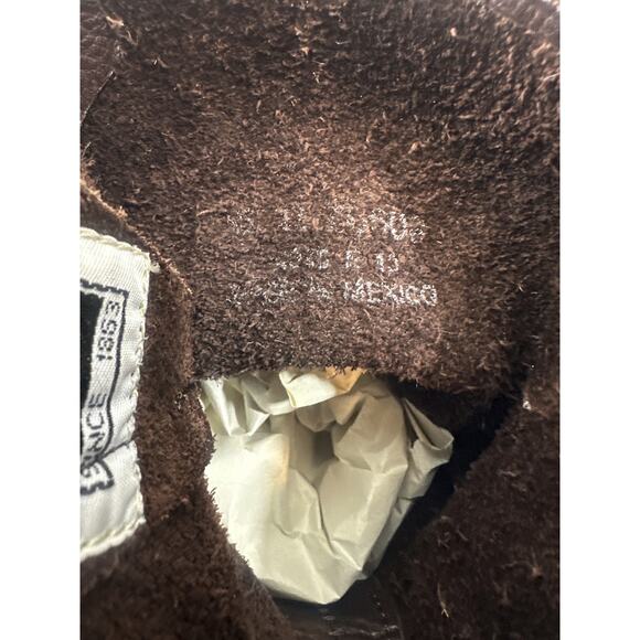 Frye Veronica Slouch Boots Women's 6 B Brown Leather Boho Grunge Moto Buckle - Picture 13 of 16